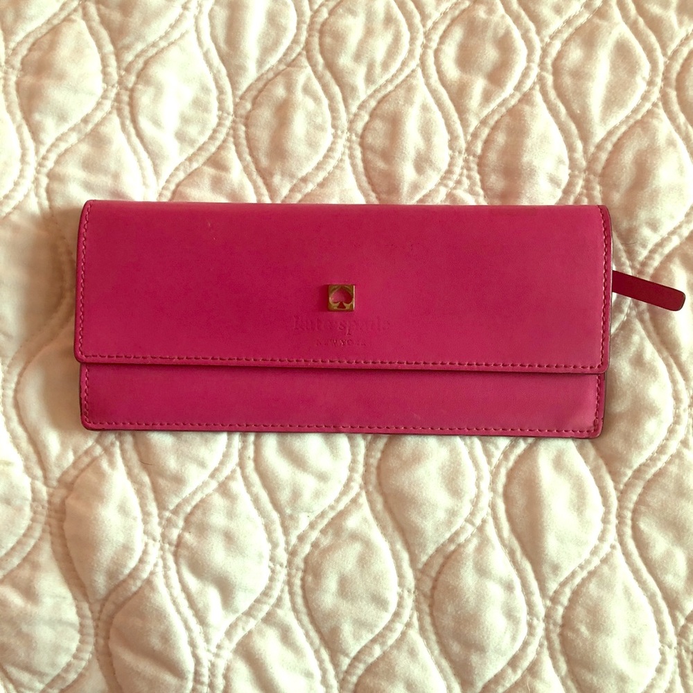 Hot Pink Kate Spade Wallet